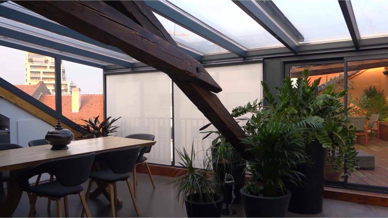 galerie1 veranda-gris-anthracite-sale-a-manger-leds-plantes