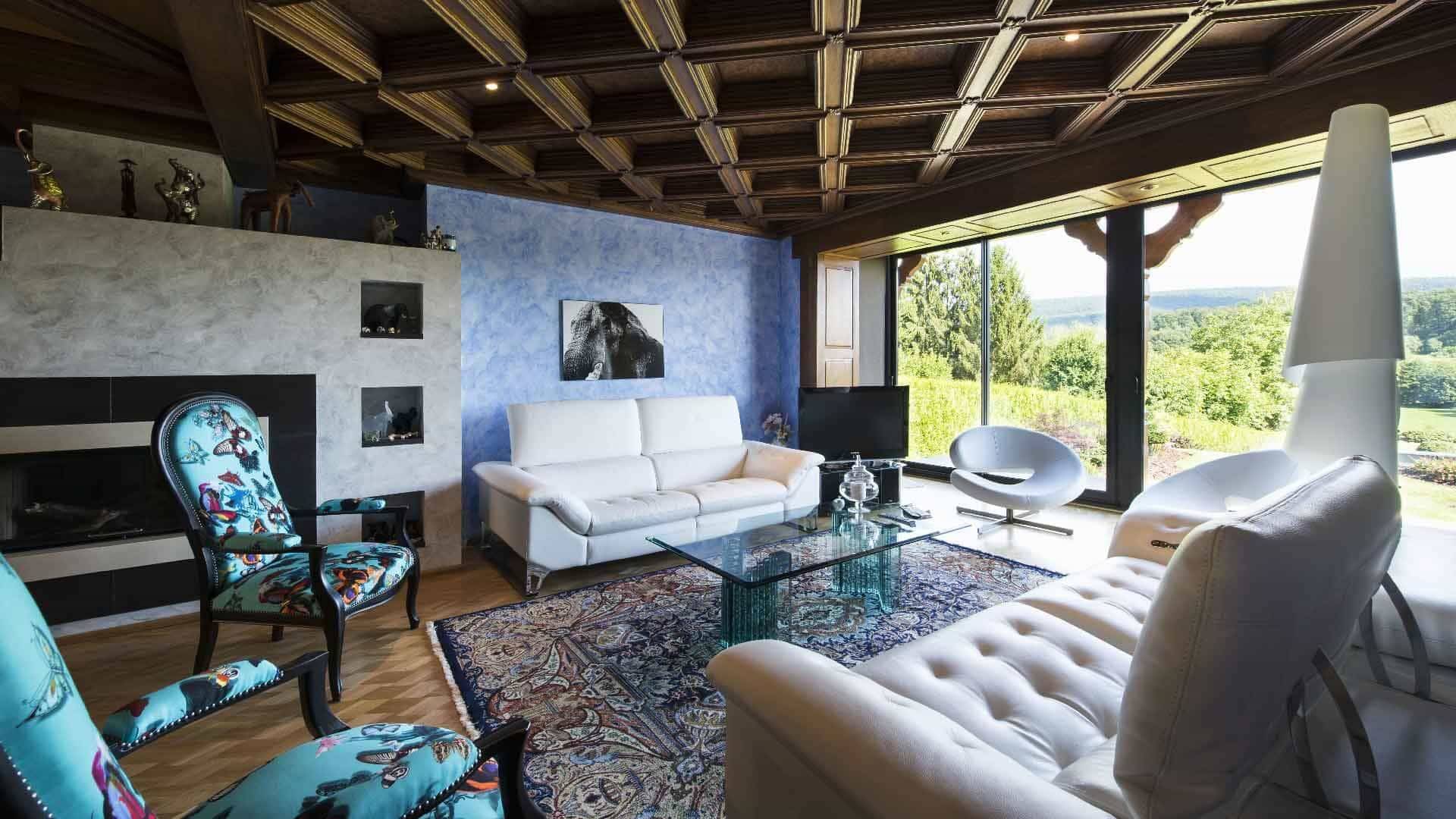 veranda-salon-baie-vitree-bois-salon