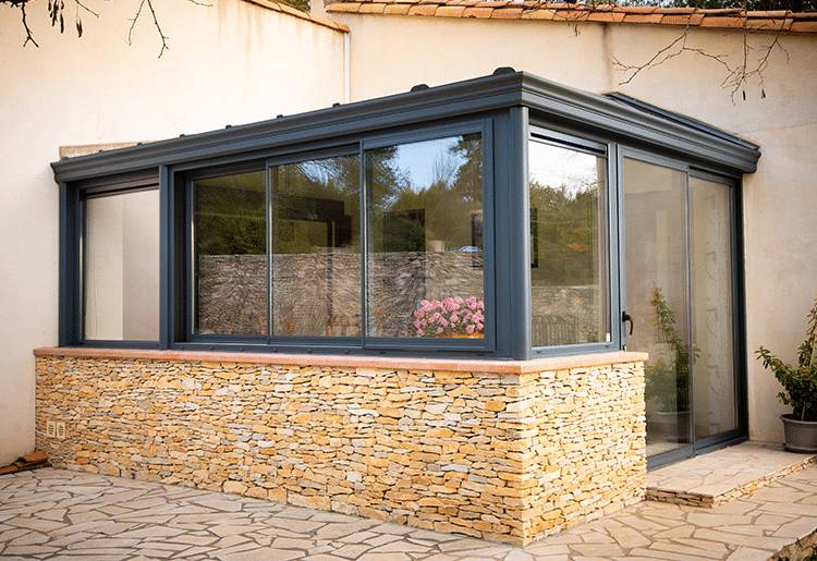 Vue proche de la véranda