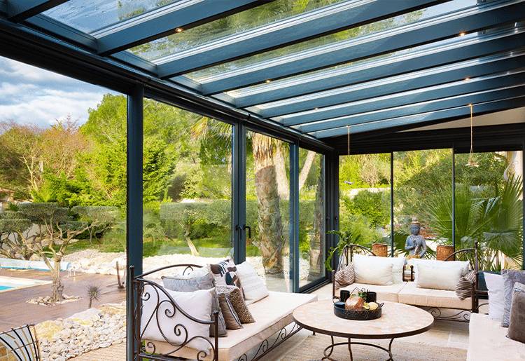 Intérieur de la véranda