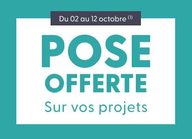 Offre spéciale pose offerte sur pergolas ou vérandas